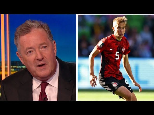 "It's The WOMEN'S World Cup!" Piers Morgan on Transgender Non-Binary Footballer Quinn