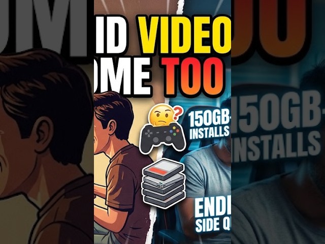 When Did Video Games Become Too Big? (Full Video on Patreon)