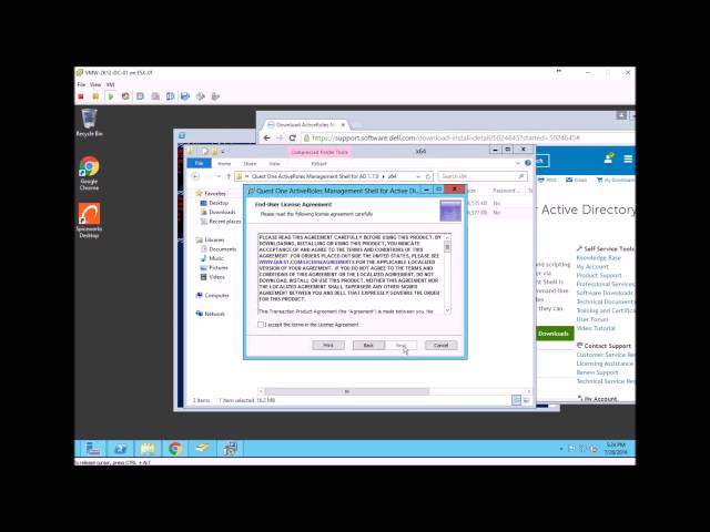 PowerShell Install Quest Tools