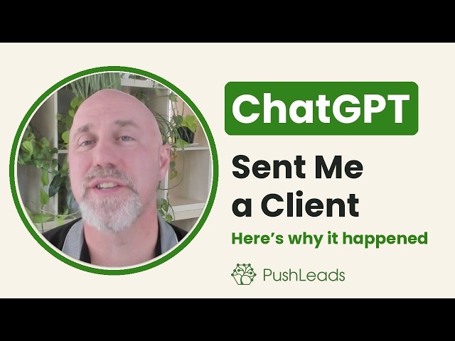 Can ChatGPT Send You Clients? It Just Sent Me One (Here's Why)