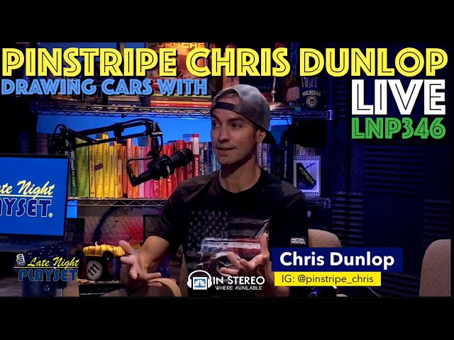 How to draw CARS with PINSTRIPE CHRIS DUNLOP - LNP346