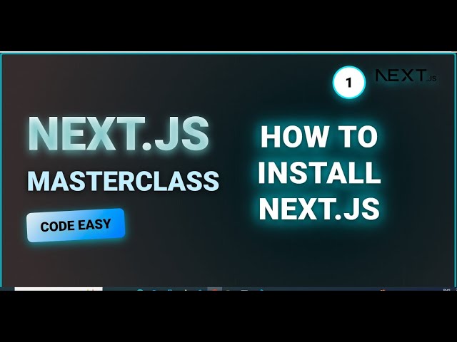 How to Install Next.js in 5 Minutes | Next.js Beginner Tutorial