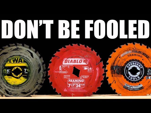 These Circular Saw Blades HAD ME FOOLED!