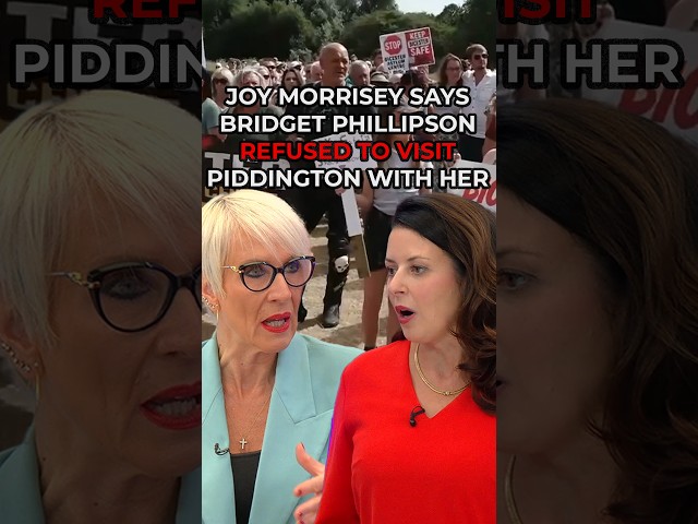 Joy Morriessey CALLS OUT Bridget Phillipson who 'REFUSED' to visit Piddington