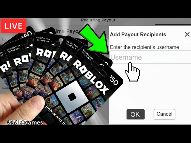 🔴 FREE 1,000,000 ROBUX GIVEAWAY LIVE! (FREE ROBUX)