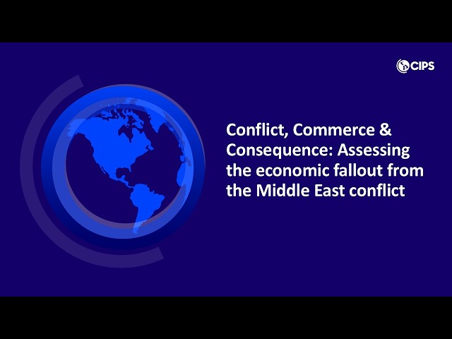 Conflict, Commerce & Consequence Assessing the economic fallout from the Middle East conflict