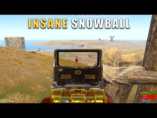 5 MINUTES OF SERVER WIDE DOMINATION - RUST