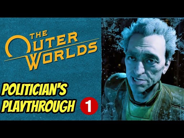 Outer worlds! I'm Lying, Cheating and Stealing!