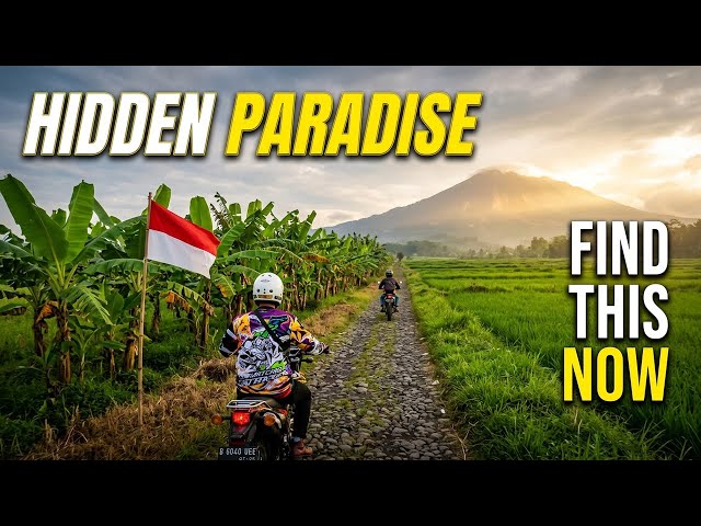 My First International Ride and Went Trail Riding In Indonesia, This Is BEAUTIFUL!
