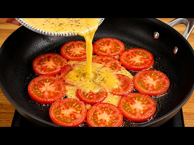 Pour 2 Eggs Over Tomatoes and You’ll Love the Result! Easy Tortilla Recipe