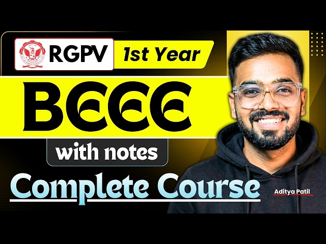 RGPV Basic Electrical & Electronics Engineering (BEEE) | Syllabus and Class Update | B-Tech 1st Year