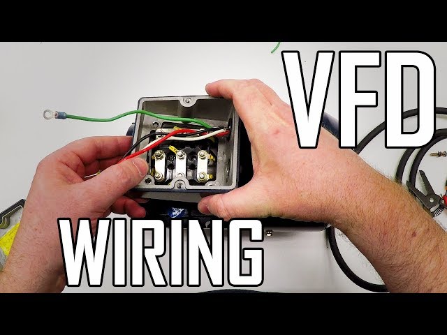 Lathe VFD 1: How to wire a 3-Phase motor and VFD