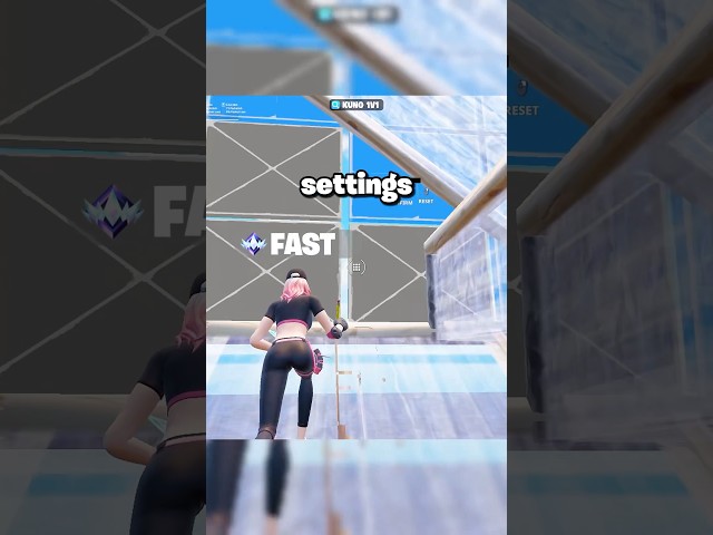 How To IMPROVE Build Speed In Fortnite! (Beginner Tutorial) ✅ #fortnite #shorts
