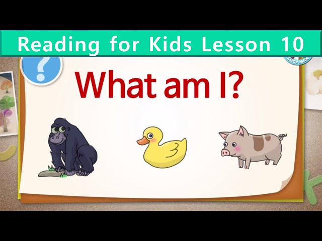 Reading for Kids | What Am I? | Unit 10 | Guess the Animal