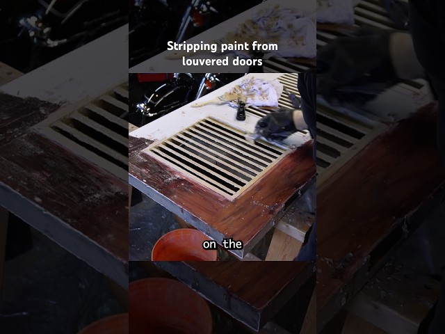 Stripping the worst doors