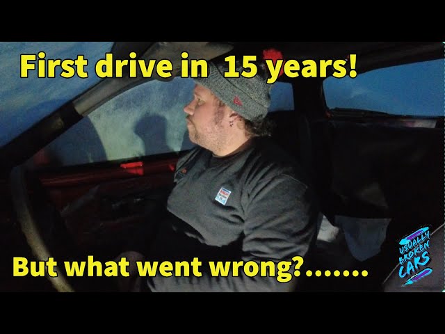 My classic eBay Porsche's first drive in 15 years!