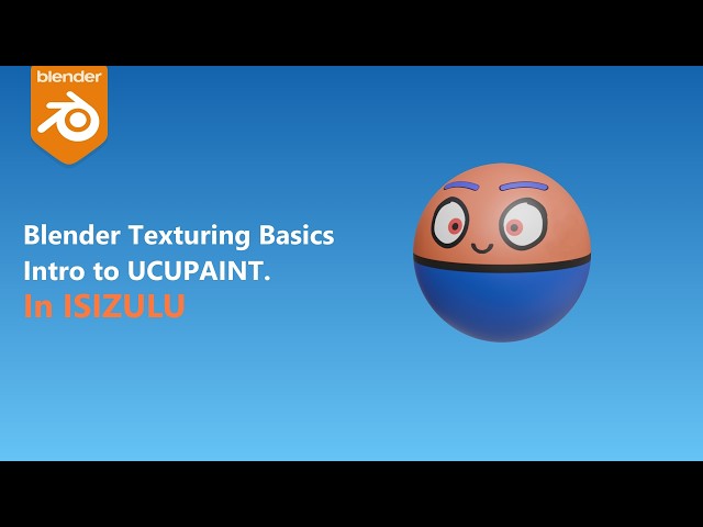 Blender Modelling 04 - Texturing Explained P1