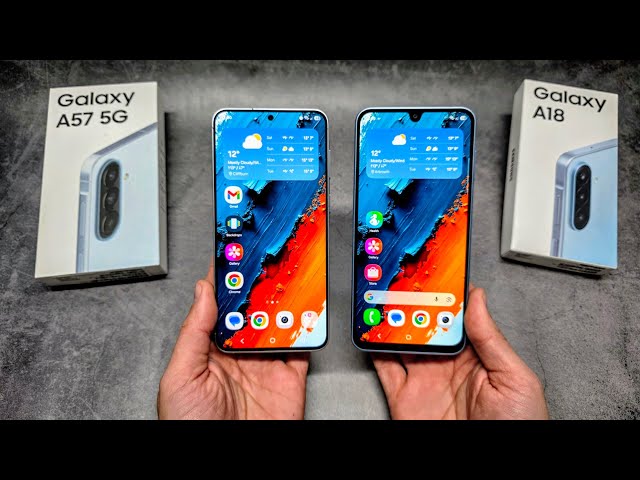 Samsung Galaxy A18 vs A57 Review - Don't Waste your Money...