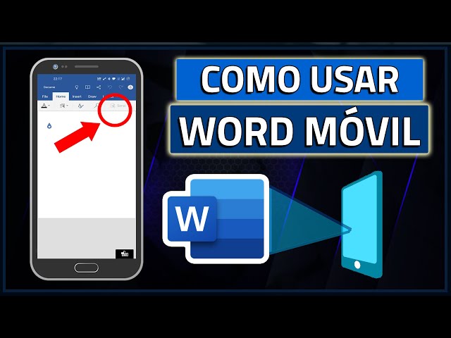 📱HOW TO USE WORD ON YOUR CELL PHONE📱 - Word for Mobile 2025 (Fast and Easy)