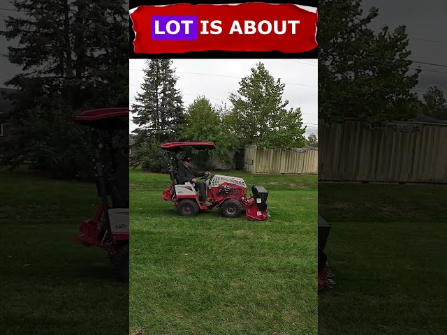 OUTRAGEOUS QUOTE? Aeration and Over-Seeding for a Friend!