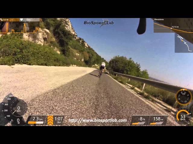 Downhill Sortino - Road Bike Tour in Siracusa Full HD - www.biosportlab.com - Ciclismo