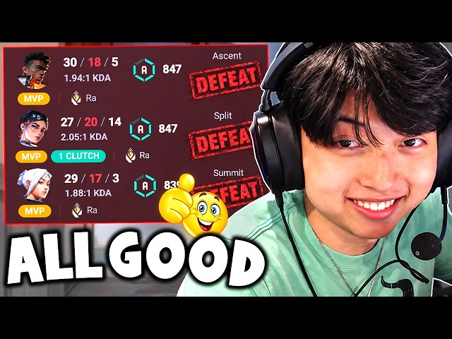 EVERY GAME IS A WARM UP UNTIL I WIN 😭| Oxy