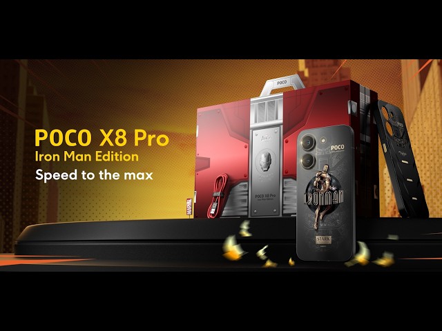 POCO X8 Pro Series | Meet the Iron Man Edition ⚡