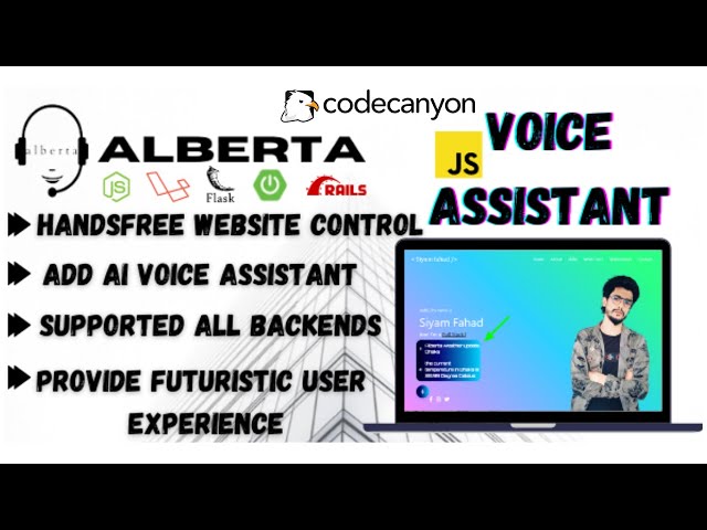 Alberta The AI Voice Assistant | The Advance Web Based Voice Assistant