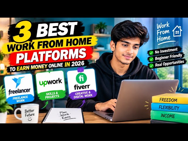 3 Best Work From Home Platforms to Earn Money Online