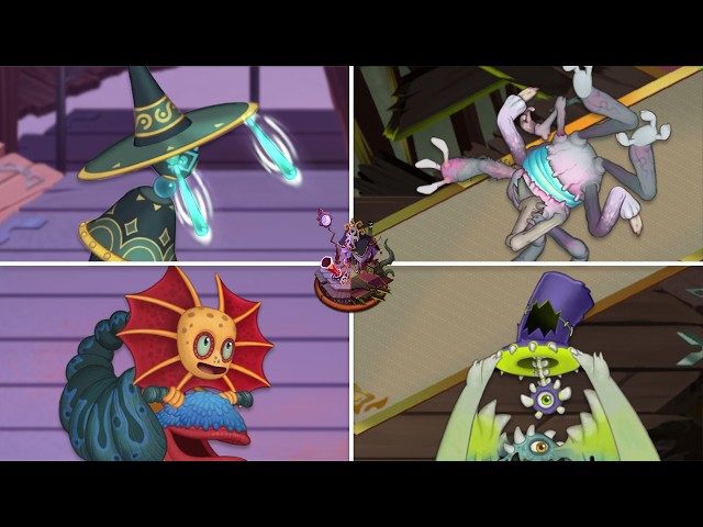 Paironormal Carnival Wave 5 - All Monster Sounds & Animations (My Singing Monsters)
