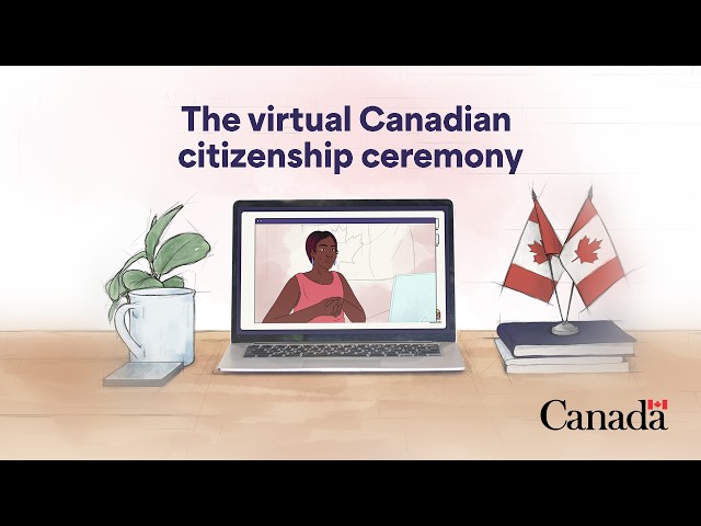 The virtual Canadian citizenship ceremony