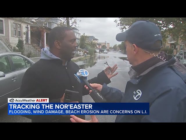 Long Island Nor'easter Update: Communities takes lashing from storm