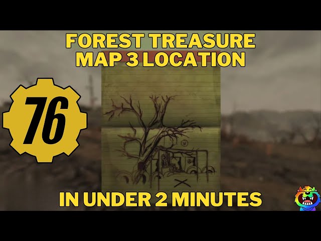 How to Find the Forest Treasure Map 3 in #fallout76 #fallout76guide #subscribe