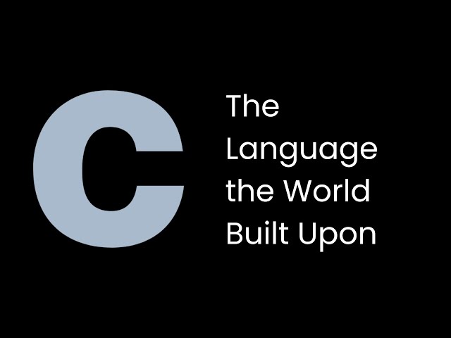 Fall To Asleep Listening The History of C Programming