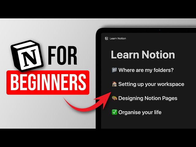 Learn Notion in 46 Minutes - Notion Tutorial For Beginners (2025)