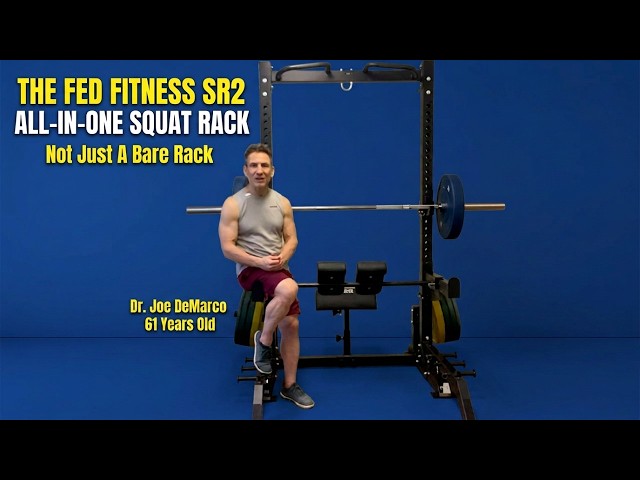 My New FED Fitness SR2 All-In-One Squat Rack - Take Your Home Workouts UP A Level!