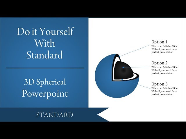 How to Create a 3d Spherical, Core, Sphere PowerPoint