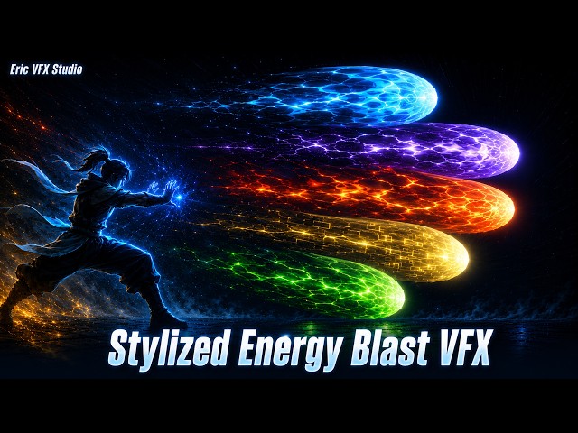 Unity VFX - Stylized Energy Blast