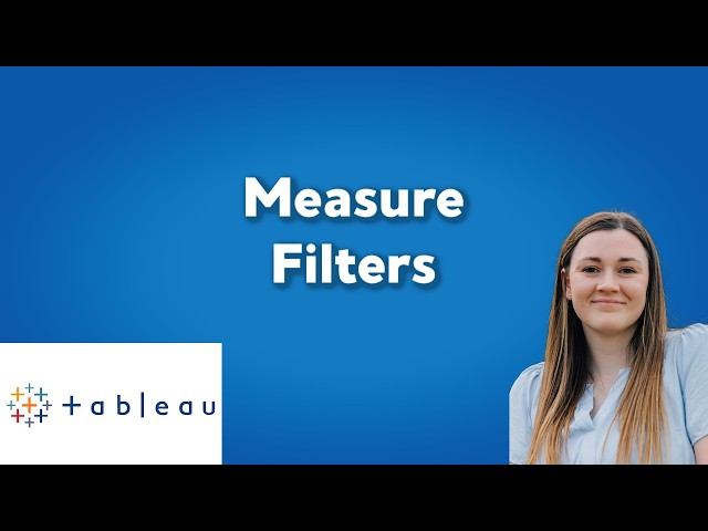 How to Create a Measure Filter in Tableau | What is a Measure Filter in Tableau | Beginners Tableau