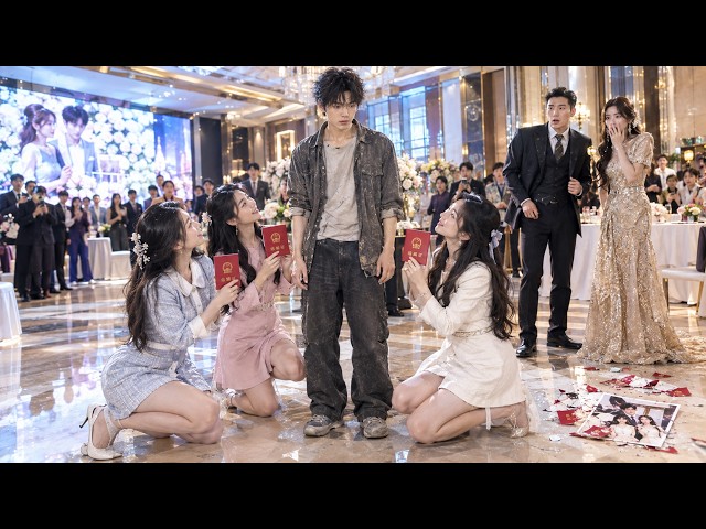 前妻嫌他滿身魚腥味，逼他淨身出戶！轉身卻傻眼：商界女王、美女神醫、機車女神竟都是寵他入骨的姊姊！前妻當場崩潰悔哭！ #男頻#爽劇#short drama #打臉#姐弟#逆襲
