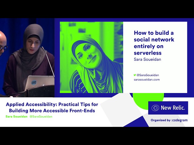 Applied Accessibility: Practical Tips for Building More Accessible Front-Ends by Sara Soueidan