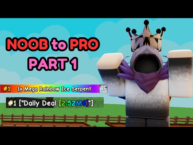 I Went From 0 Sheckles to PRO in Grow a Garden! (Part 1) 🚀
