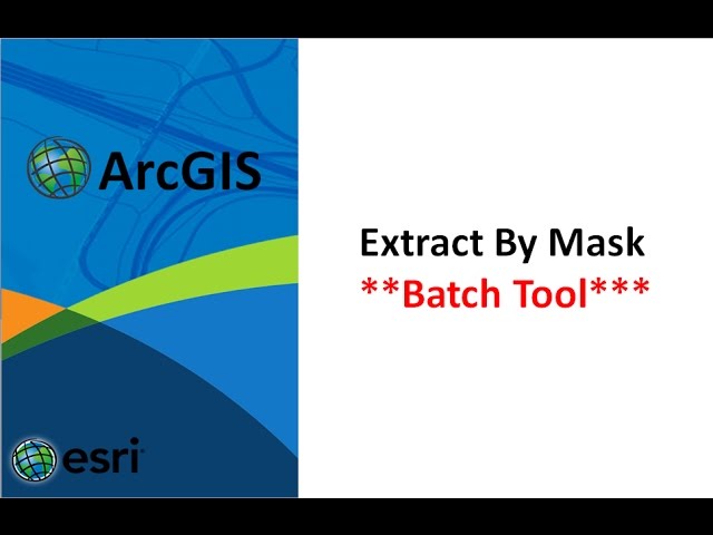 How to use extract by mask in arcmap in batch, batch subset image tool in arcgis, subset in arcgis