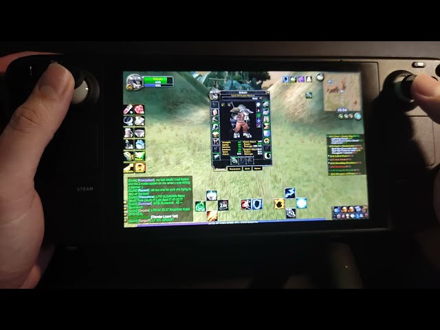 Turtle WoW/Vanilla 30+ button UI for Steam Deck (Guide in description)