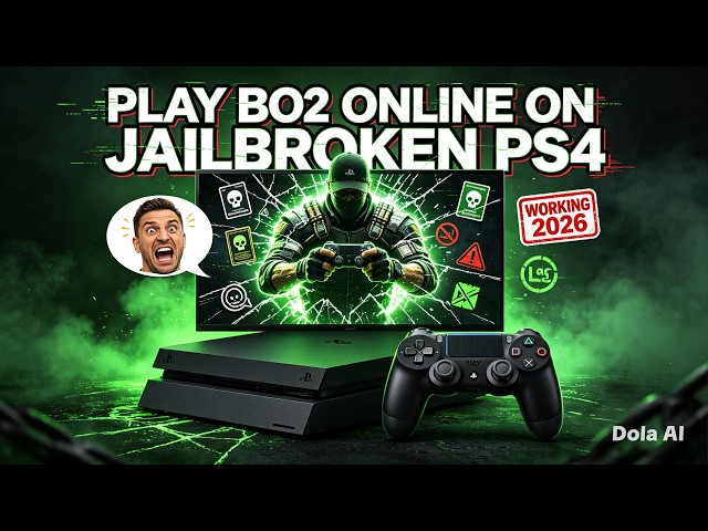 How to Play BO2 ONLINE on JAILBROKEN PS4! (2026 Full Setup)