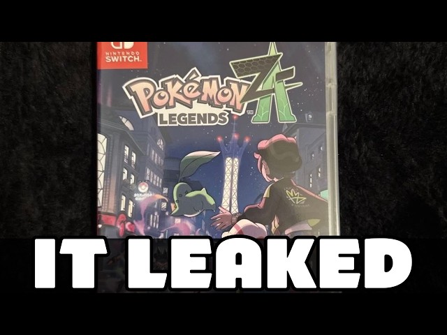 Pokemon Legends Z-A Has Officially LEAKED