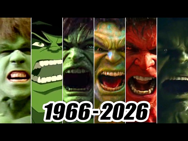 Evolution of HULK roar | 1966-2026