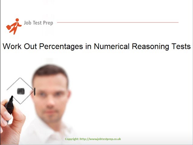 How to Work Out Percentages in Numerical Reasoning Tests