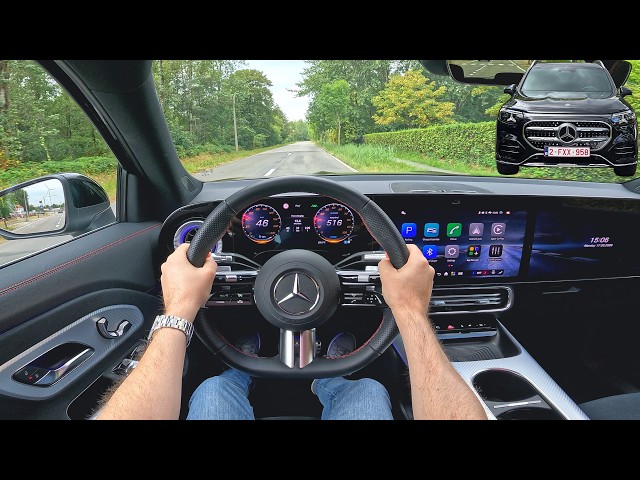 Mercedes GLB 2026 POV Test Drive | 250+ Electric 272 hp