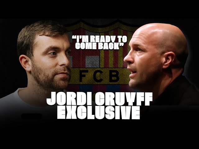 🚨 JORDI CRUYFF SAYS IT ALL: COACHING CAREER, BARÇA STRATEGY, FUTURE AND MORE